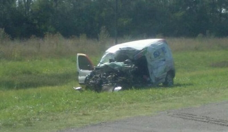 Accidente en Ruta Nacional Nº 3 km 132