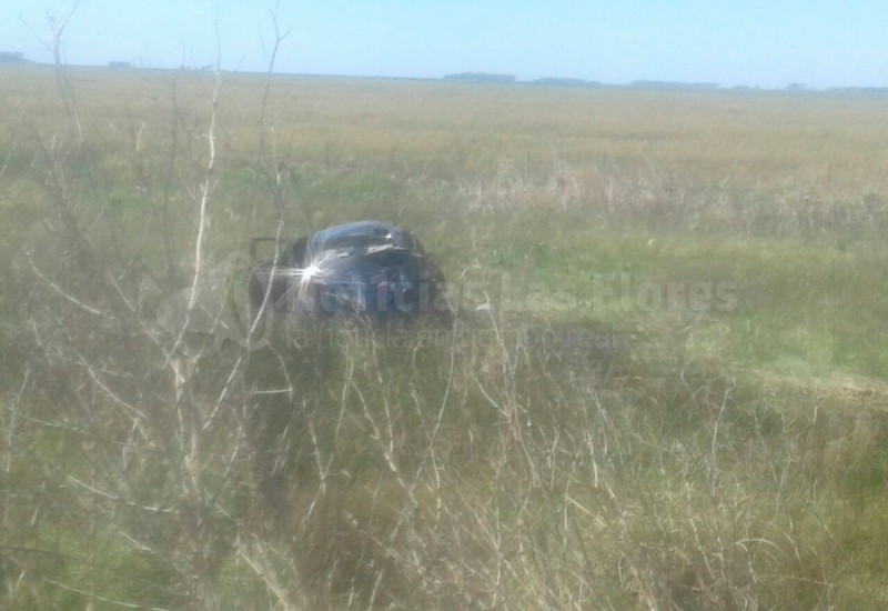Despiste y vuelco en la Ruta Provincial Nº 30