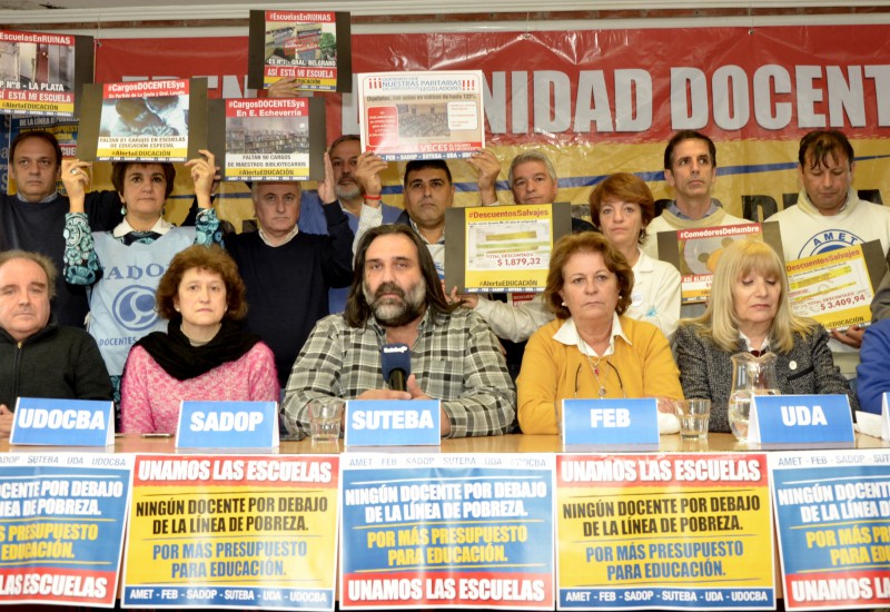 Confirman que la paritaria docente comenzará el 1° de noviembre