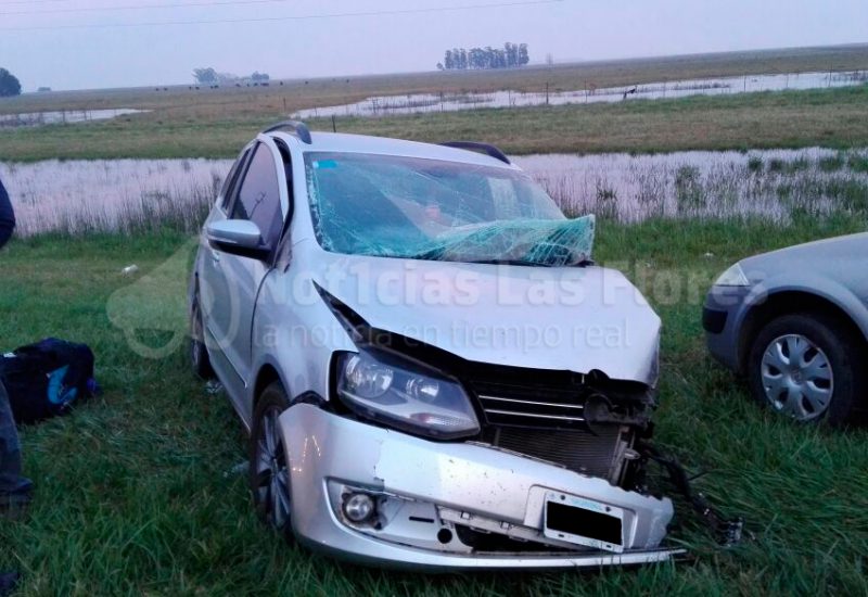 Fatal accidente en el km 168 de la Ruta Nacional Nº 3