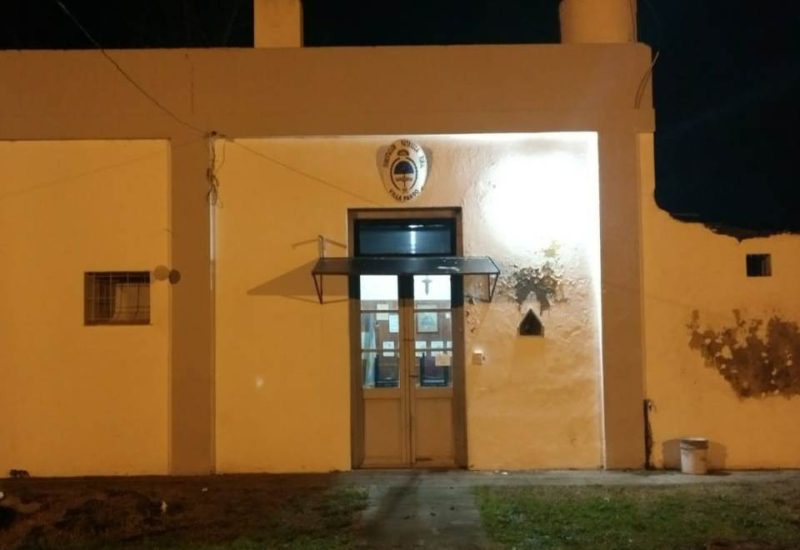 Se realizaron trabajos de infraestructura en el Destacamento Policial de Pardo
