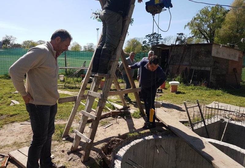 Recorrida de Intendente por obras en marcha