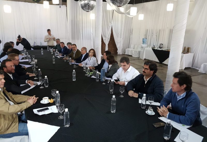 Vidal ratificó en Las Flores la realización de la Autovía de la Ruta 3