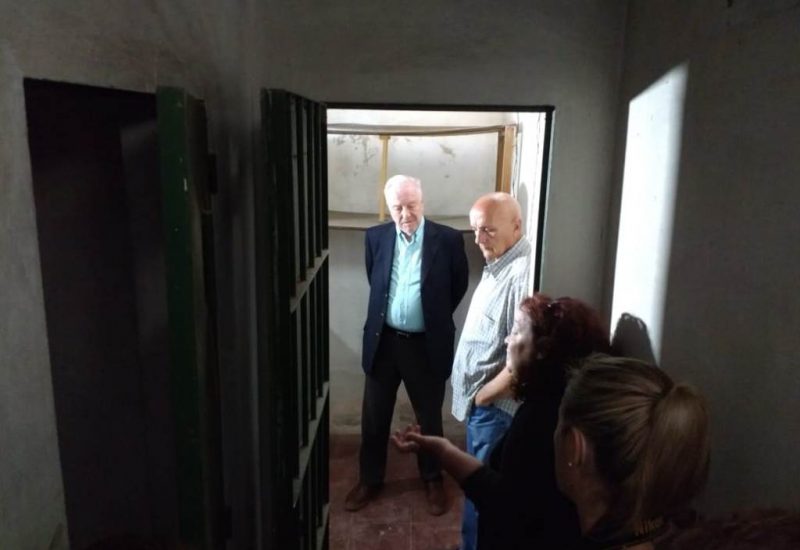 Inspección ocular en la Ex CCD Brigada de investigaciones de Las Flores