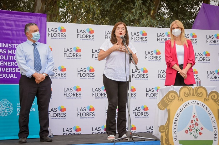 Visita a Las Flores en el marco del Día Internacional de las Mujeres